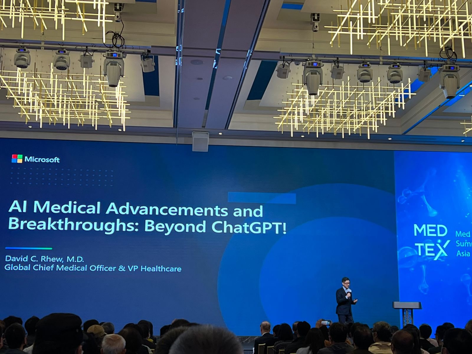 Microsoft's Global Chief Medical Officer, David Rhew