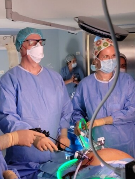 Michel Gagner, MD, pioneer in magnetic compression anastomosis surgery